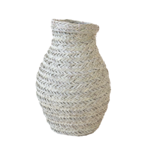 Artisan Palmblad Gevlochten Vaas ()