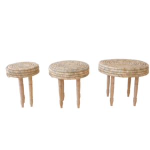 Trio van elegante natuurlijke vezels ()